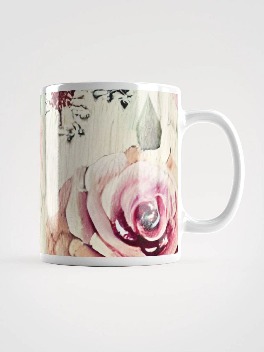 Shabby chic floral mug product image (1)