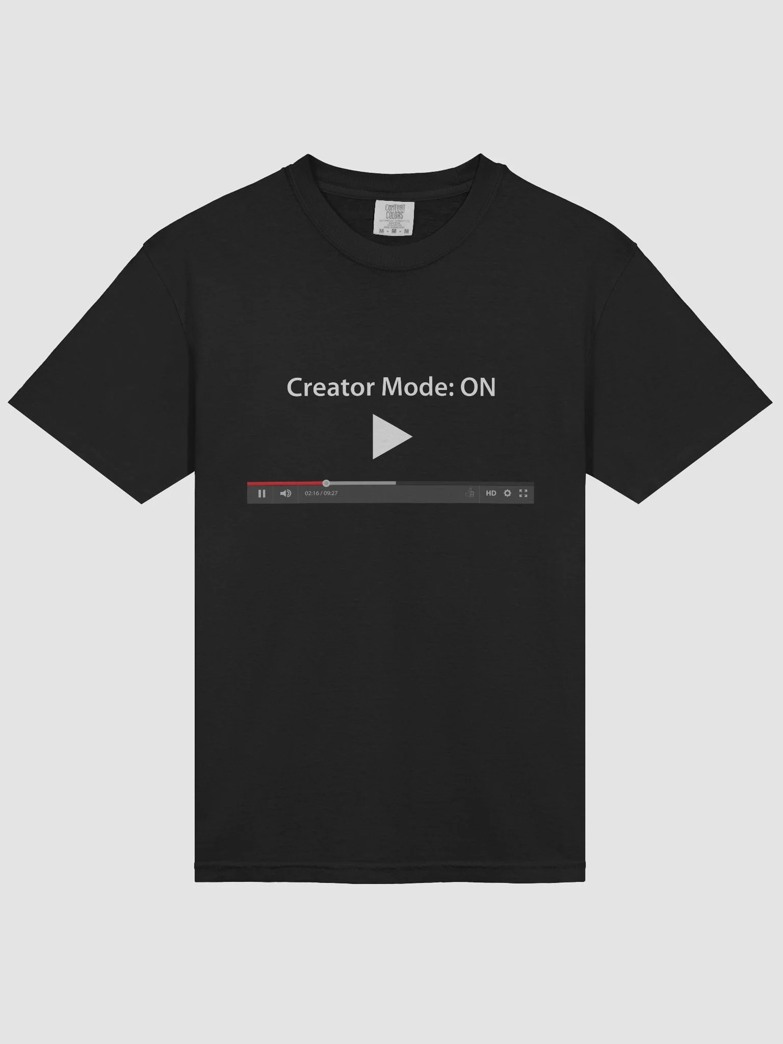 creator-mode-on-youtube-tshirt product image (3)
