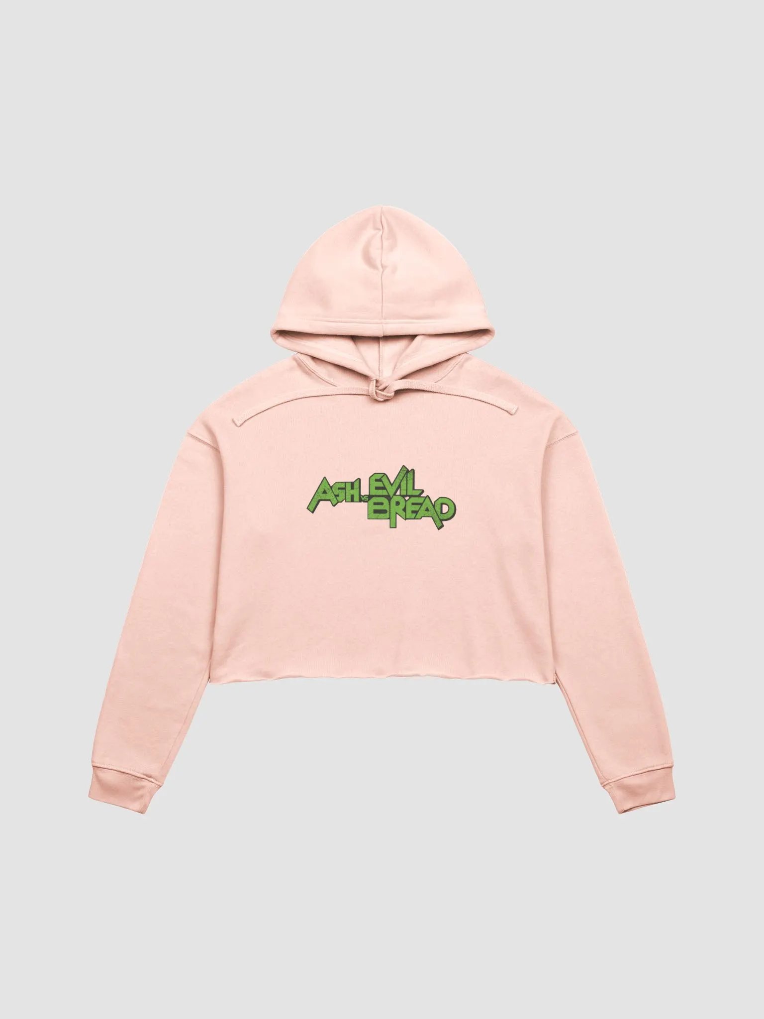 ASHvsEVILHOODIE - Cropped Green Logo product image (3)
