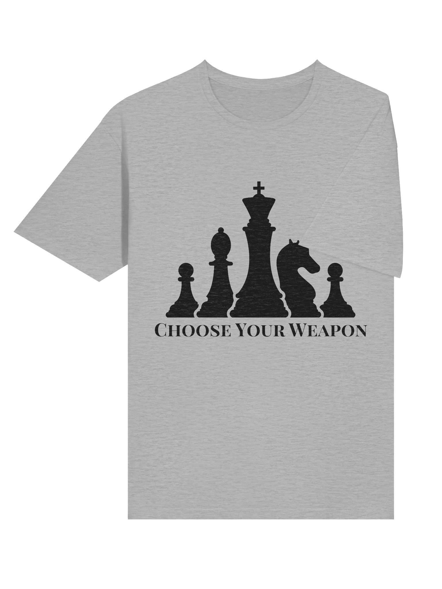 Choose Your Weapon Chess Tee product image (45)