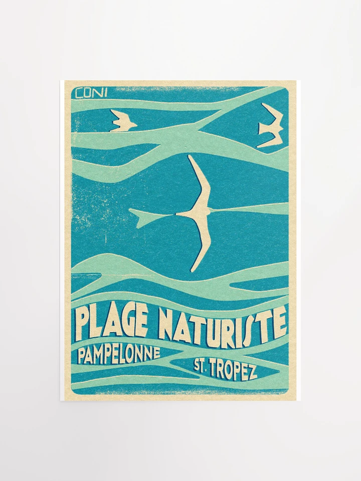 Plage Naturiste Print product image (1)