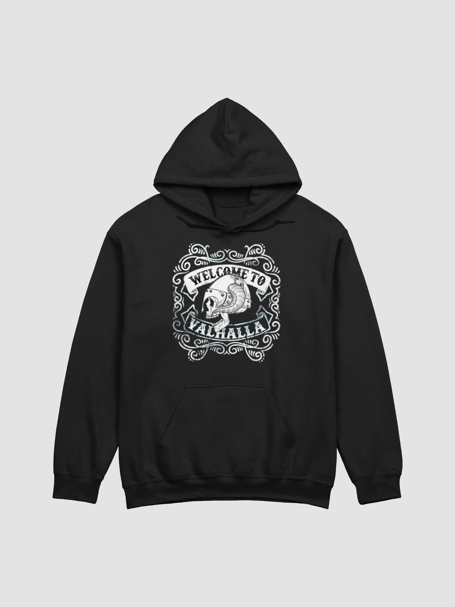 welcome to valhalla hoodie product image (1)