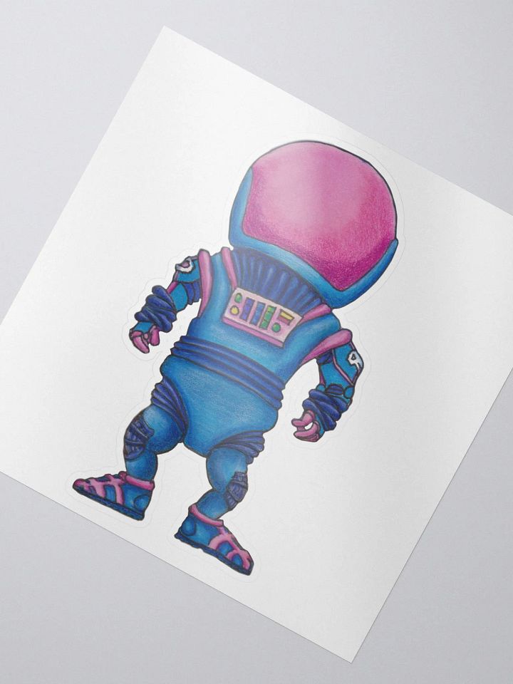Spaceman Kid Sticker product image (2)