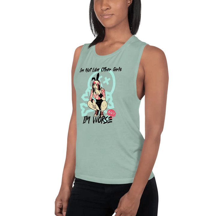 Im Not Like Other Girls Womens Tank-Rockn Rhonda product image (6)