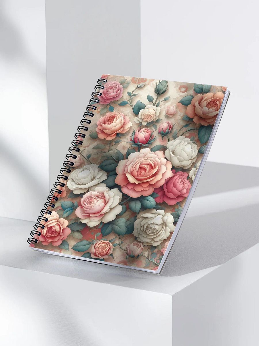Royal Floral Spiral Notebook product image (3)