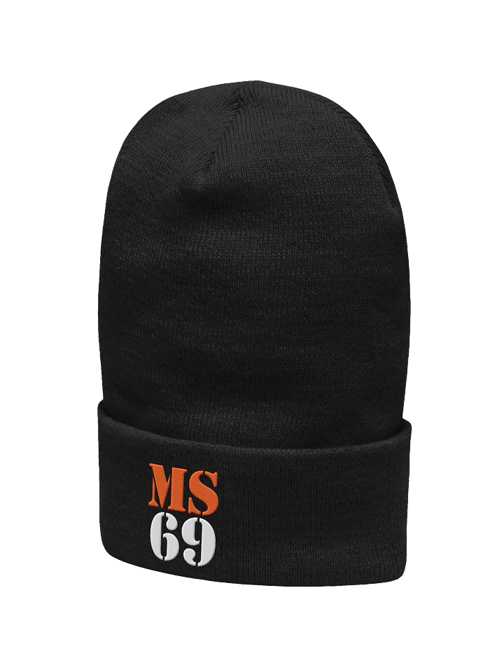 MS69 - Beanie Orange/White product image (2)