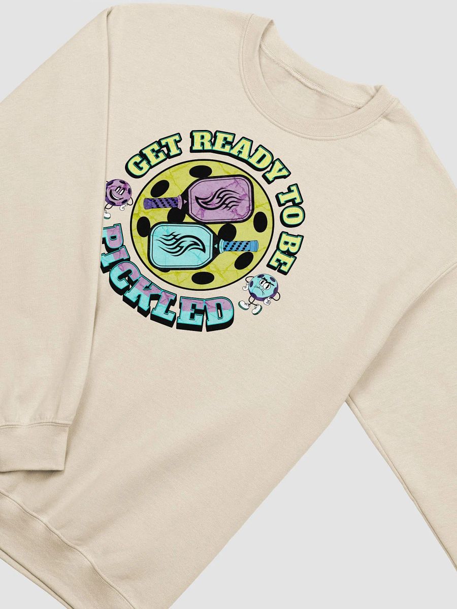 Get Ready To Be Pickled Pickleball Air-Spun Classic Crewneck Sweatshirt product image (20)