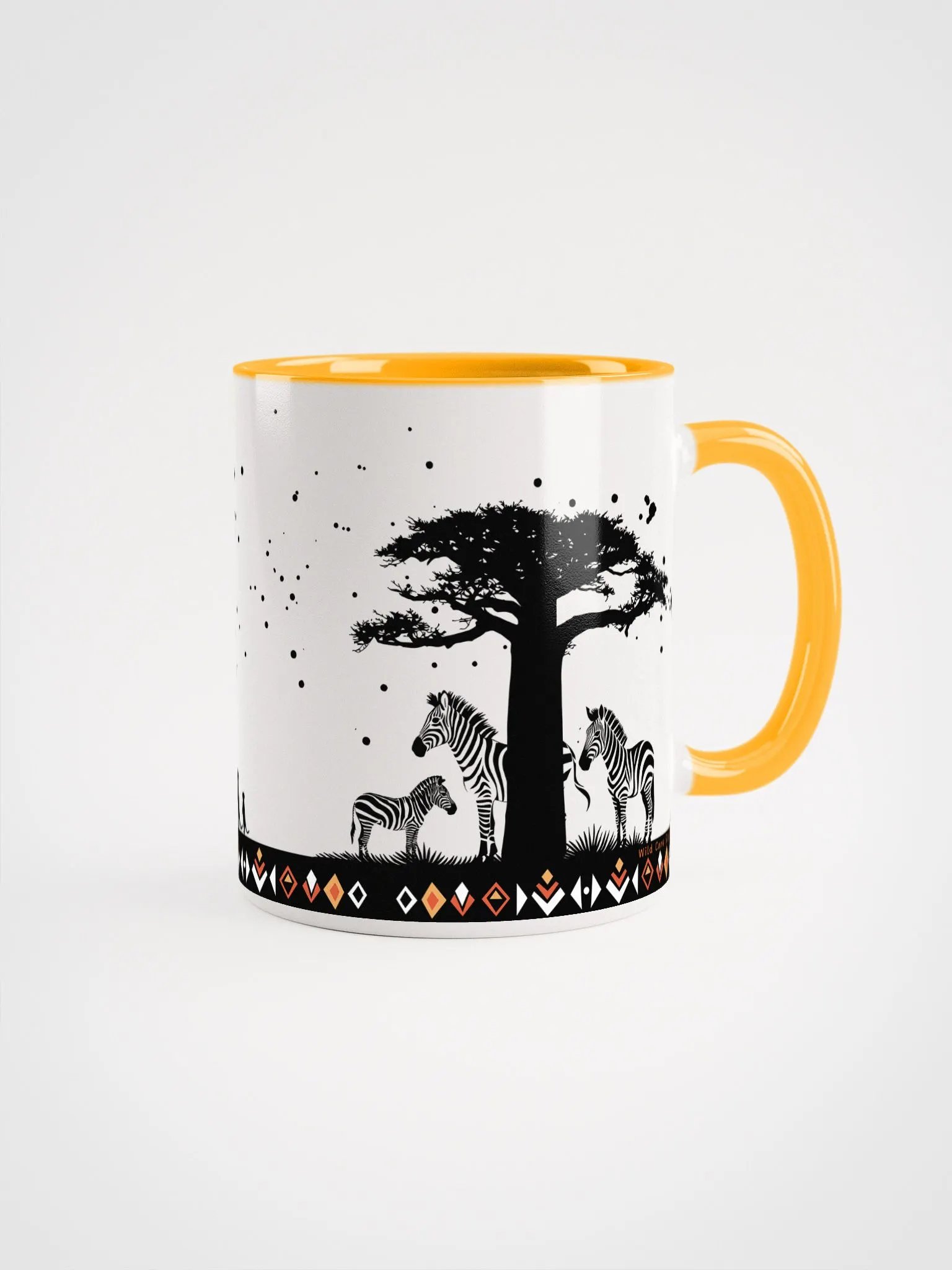 Zebra Oasis Ceramic Mug product image (6)