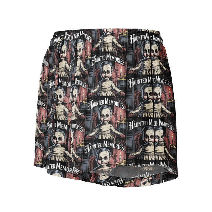 Midnight Veil Designs - Gothic "Haunted Memories" All-Over Print Women's Pyjama Shorts product image (1)