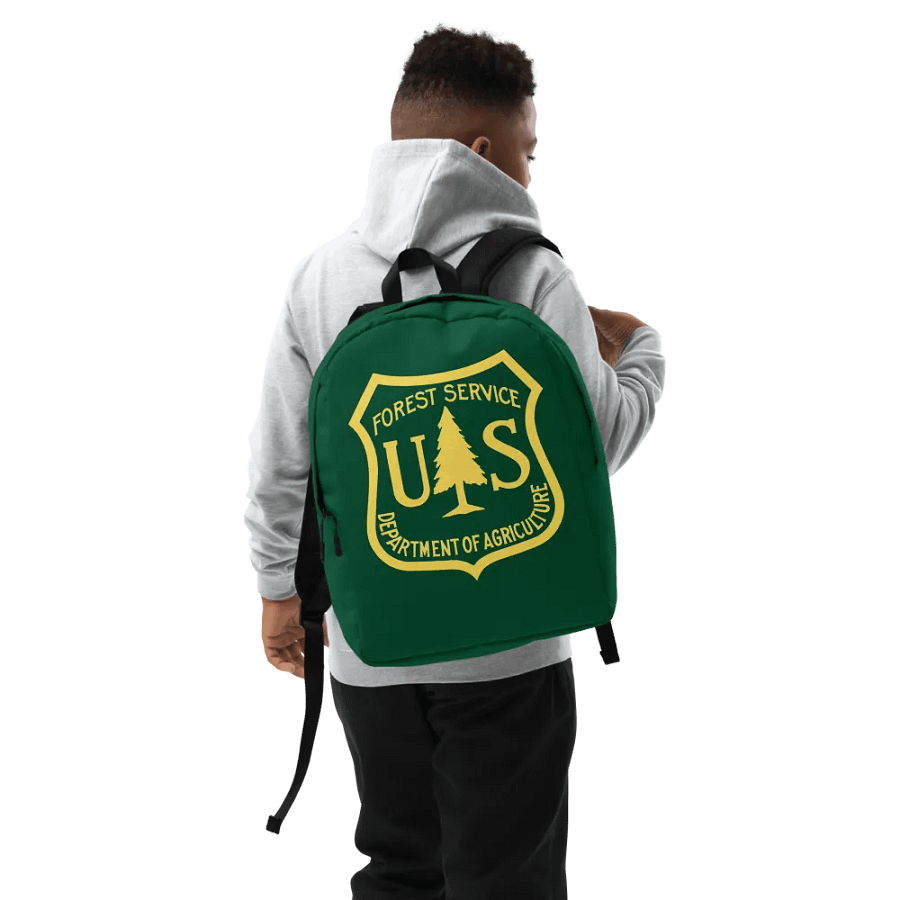 "Forest Service" Minimalist Backpack product image (12)