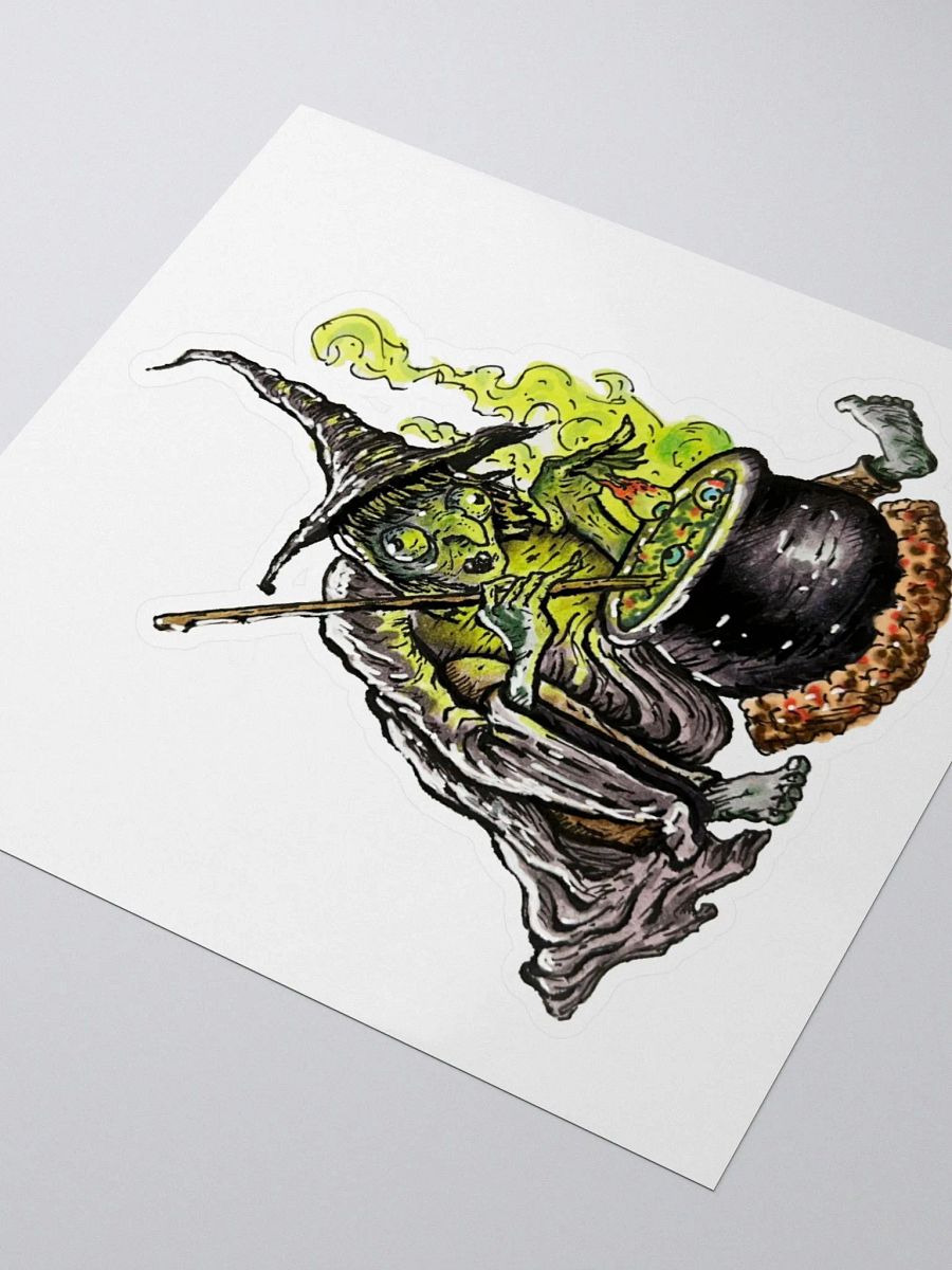Glowing Witch Eyeballs Sticker product image (9)