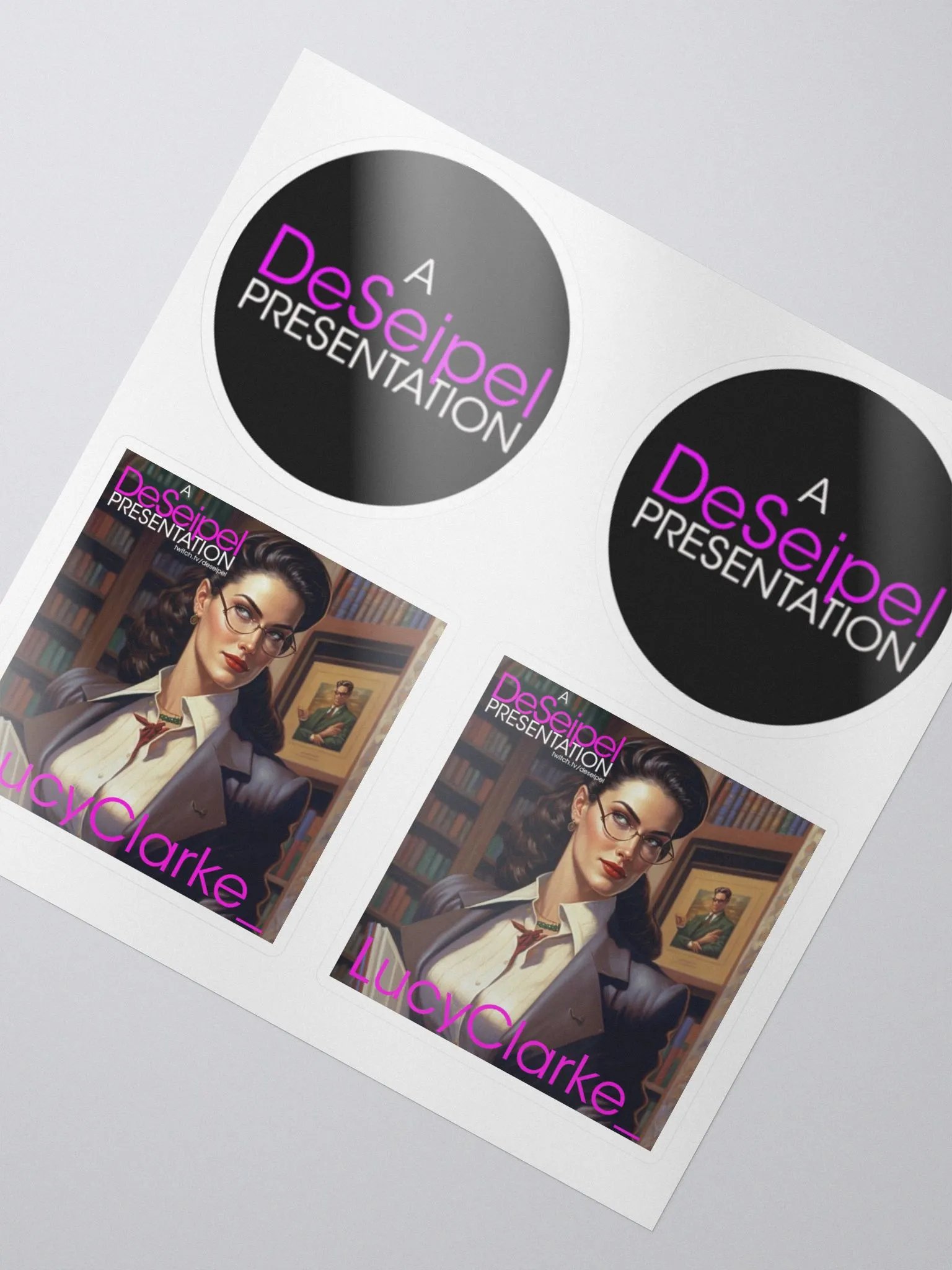 Deseipel & Lucy Stickers product image (2)