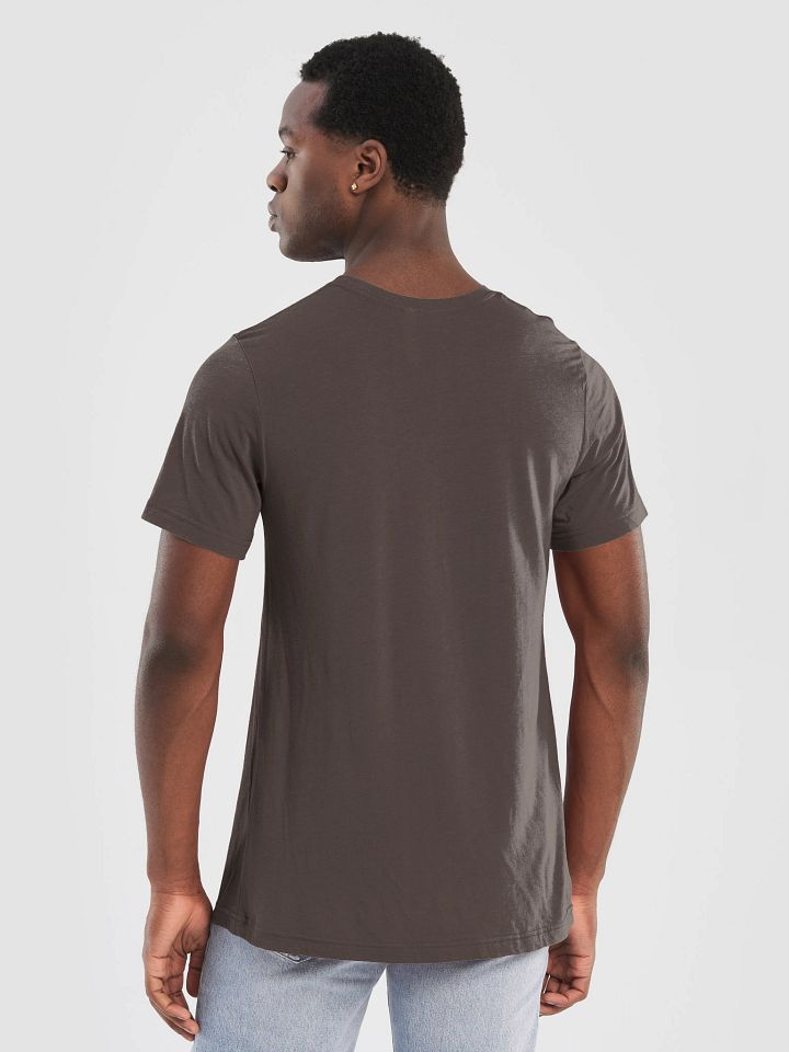 Plain Color Brown T-Shirt product image (2)