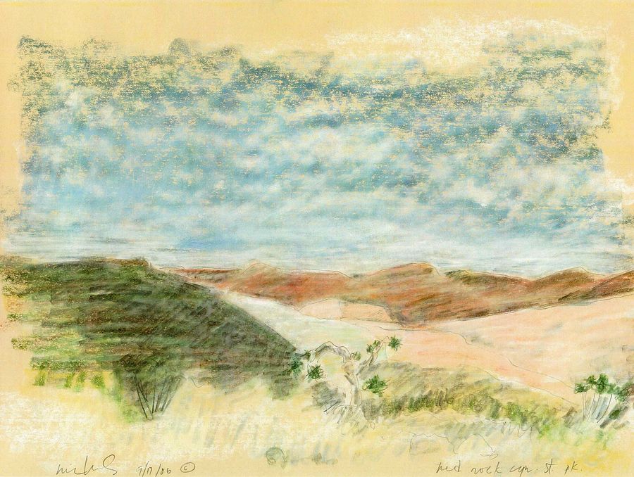 Red Rock Canyon State Park, CA 09.17.86 print product image (1)