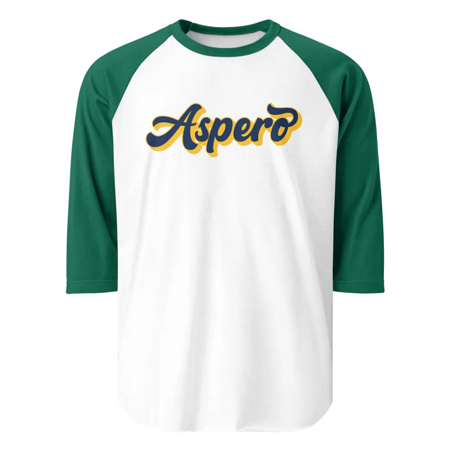 Aspero Script Raglan Tee product image (1)