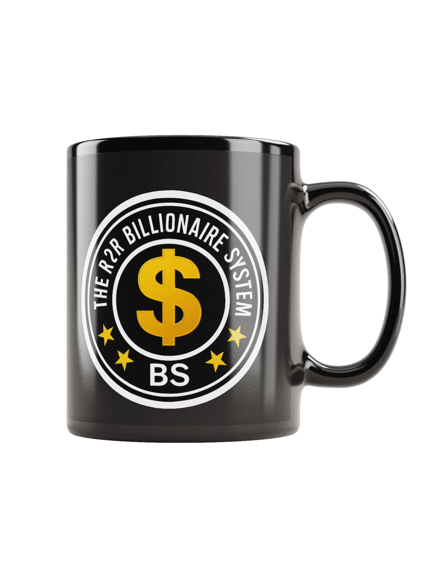 Billionaire System Black Gold Mug product image (1)