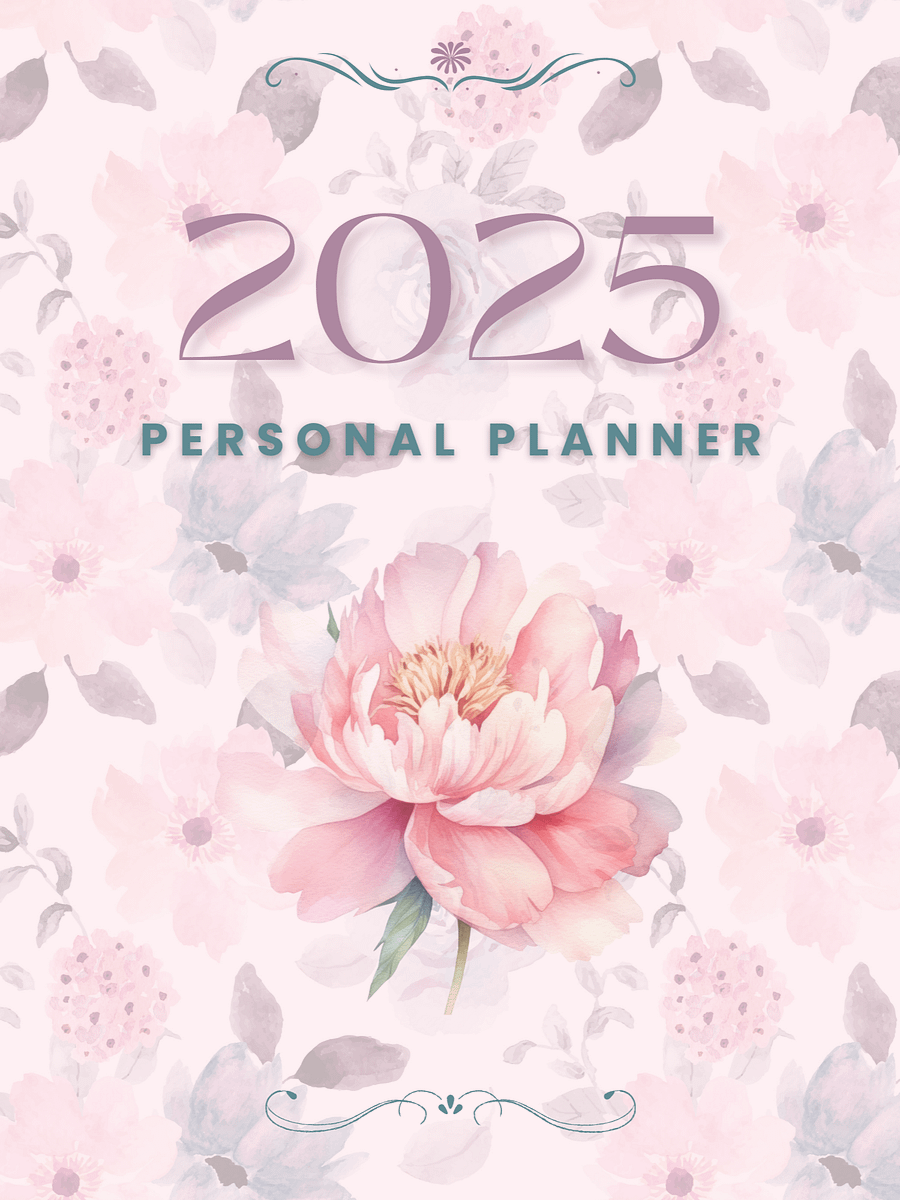 2025 Printable Personal Planner product image (1)
