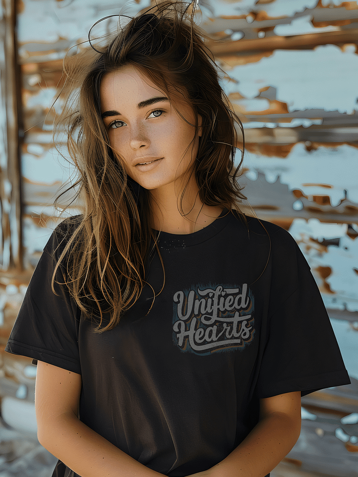 Unified Hearts Unisex Heavyweight T-shirt product image (1)
