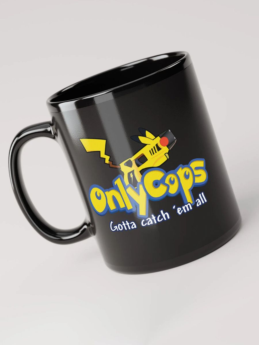 Pikapolicing Black Glossy Mug product image (5)
