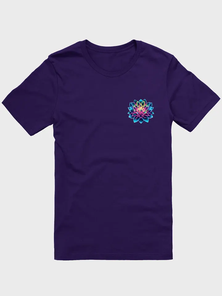 Neon Lotus Flower T-Shirt product image (1)