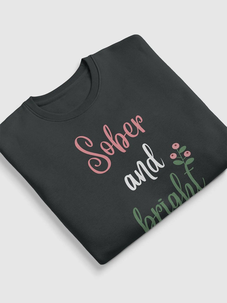 Sober & Bright - Sobriety Christmas Sweater product image (14)