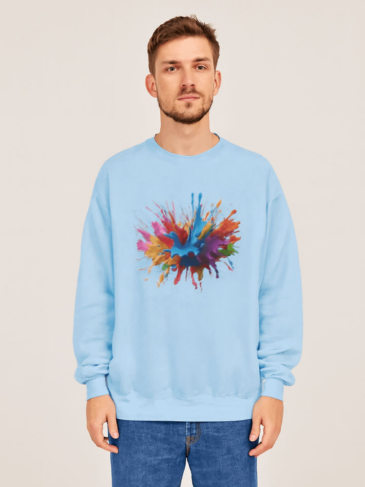 Color Splash Unisex Crewneck Sweatshirt product image (1)