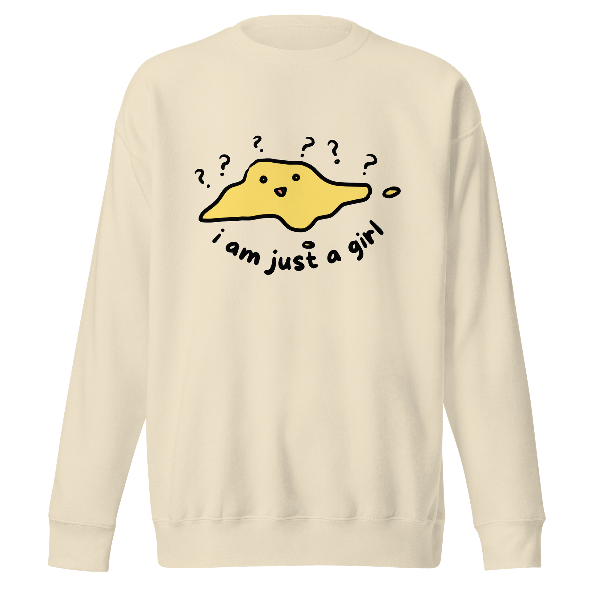 I Am Just a Girl Premium Sweatshirt product image (3)