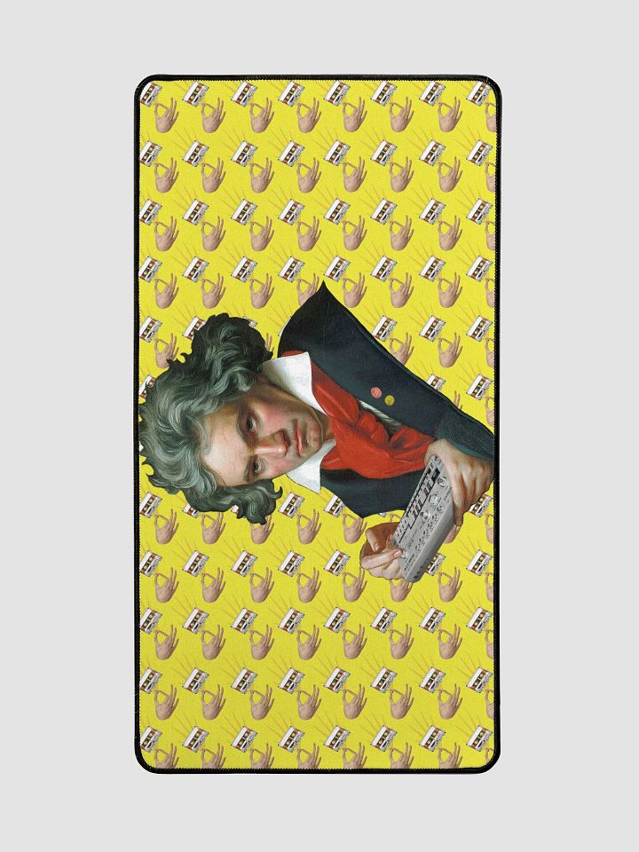 Roland van Beethoven by Frank Fonik, Techno EDM Desk Mat product image (2)