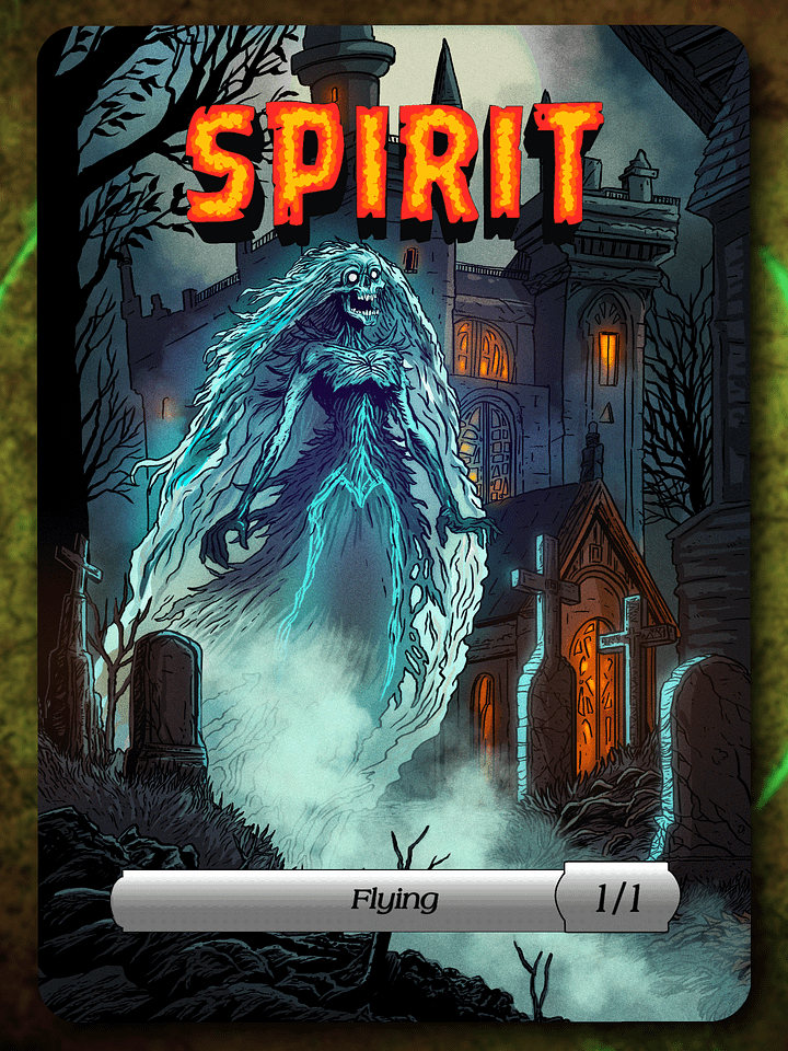 Spirit 1/1 Flying Full Art Token product image (1)