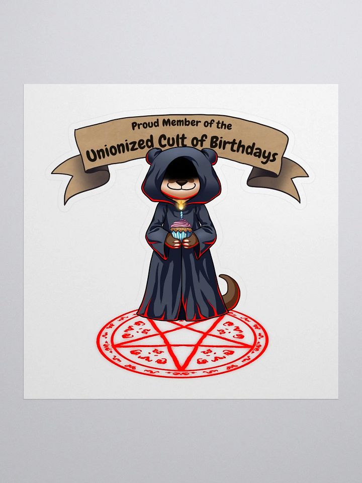 FG Birthday Cult Sticker product image (1)