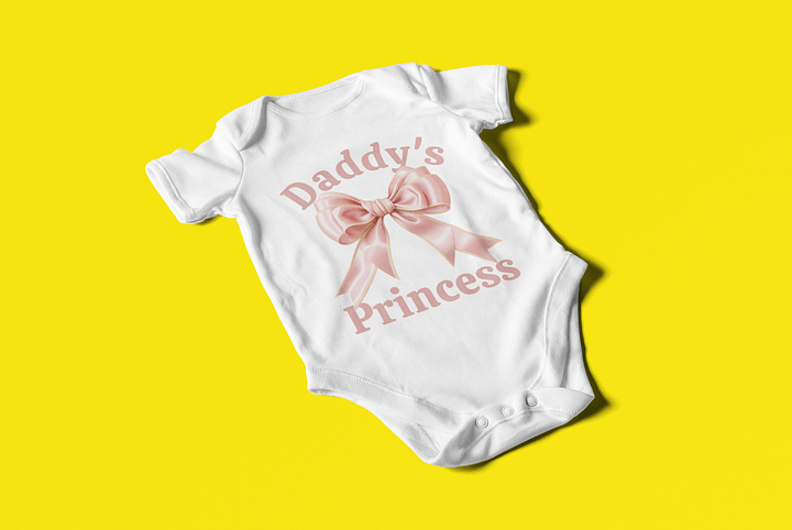 Daddy's Princess - Baby Bodysuit Onesies for Girls product image (2)