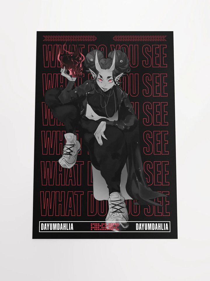 WHAT DO YOU SEE? Poster product image (1)