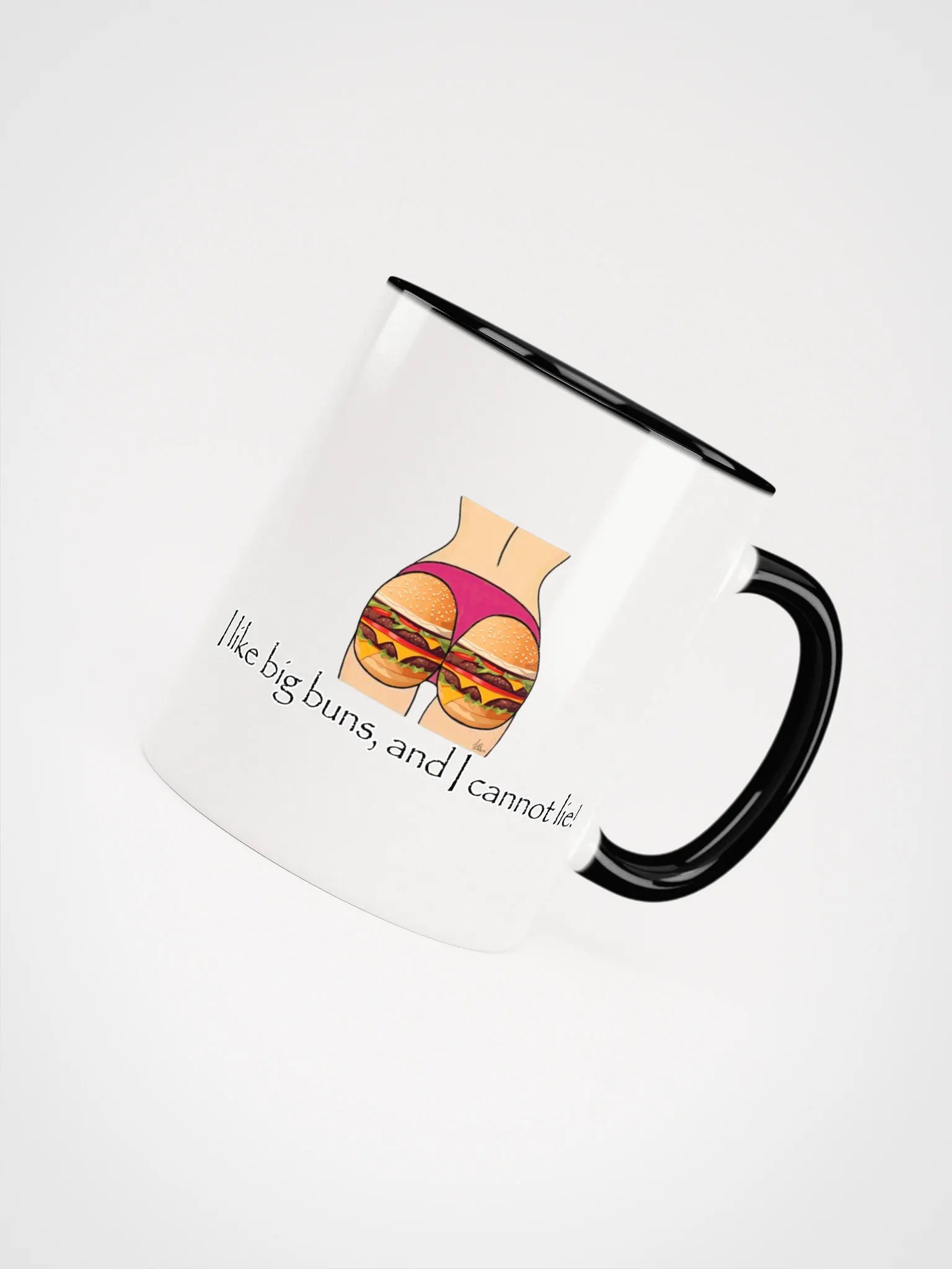 I Like Big Buns, And I Cannot Lie! COLORED MUG product image (4)