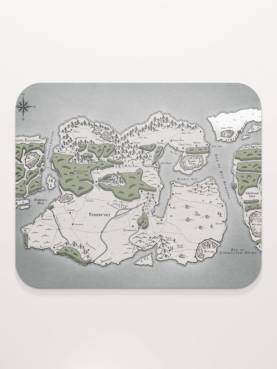 Teren'vei Map Mousepad product image (2)