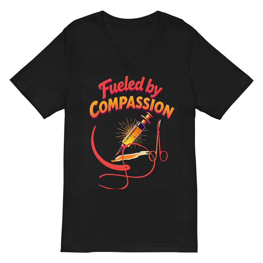 Fueled by Compassion V-Neck Tee product image (3)