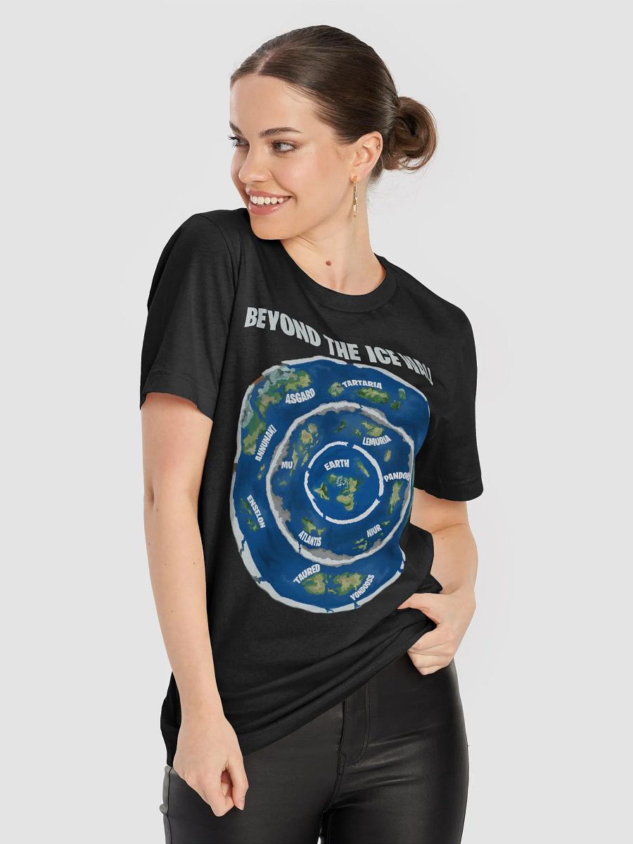 Premium Supersoft T-Shirt Beyond The Ice Wall Map product image (3)