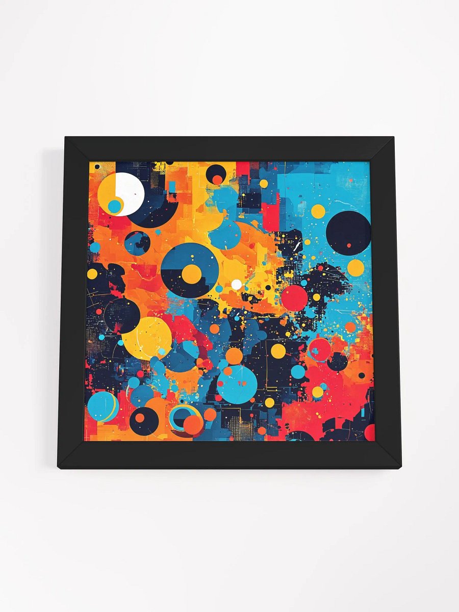 Ripple Effect: Vibrant Abstract Art Print product image (21)