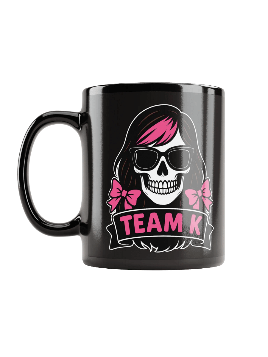 TEAM K (V-6) Black Mug product image (6)