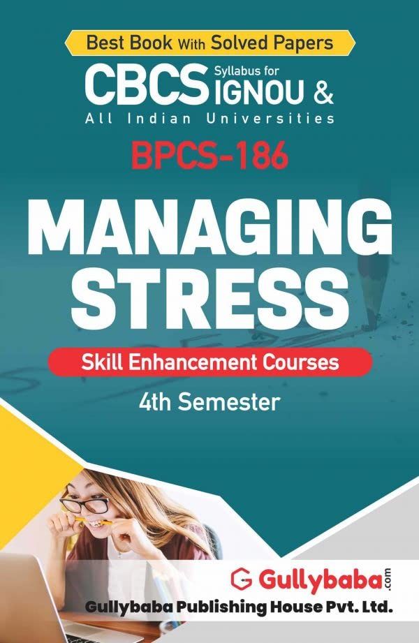 IGNOU BPCS-186 Managing Stress product image (1)