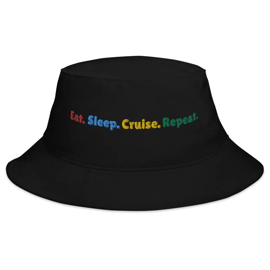 Eat Sleep Cruise Repeat! Bucket Hat product image (2)