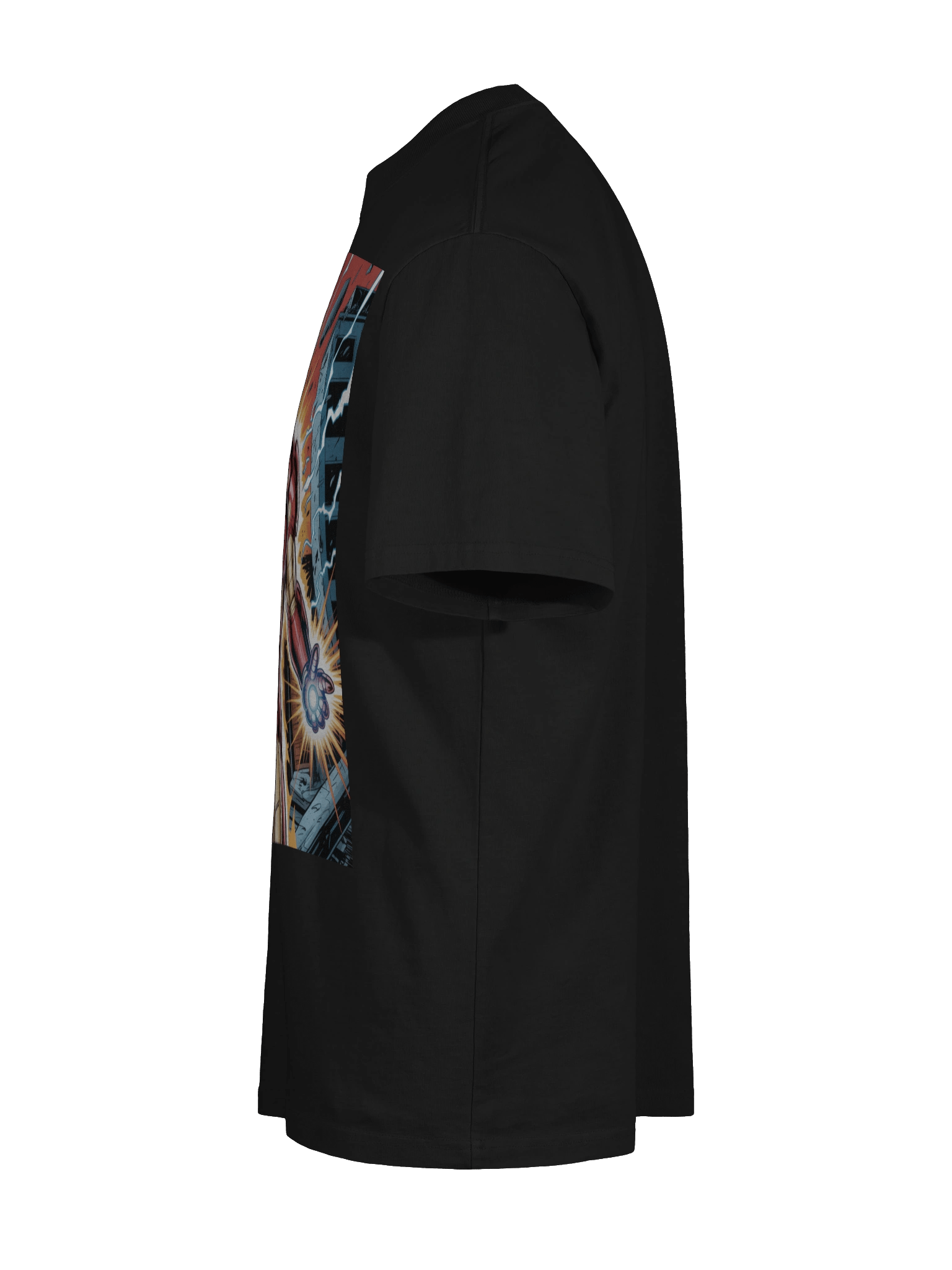 Iron Man Repulsor Eclipse Oversized Faded T-Shirt product image (10)