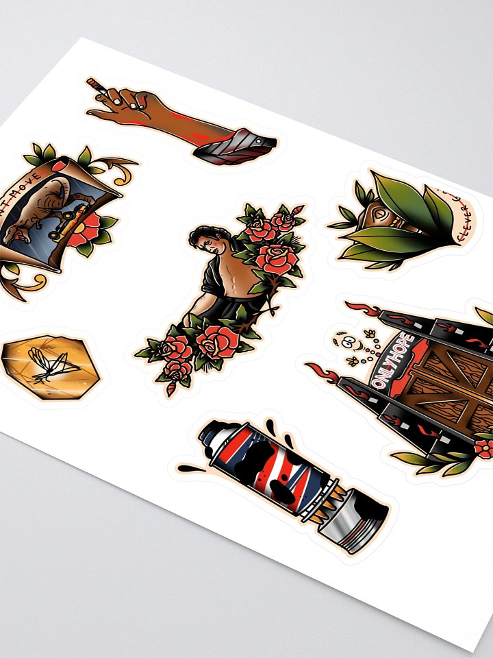 Jurassic Flash - Sticker Sheet product image (2)