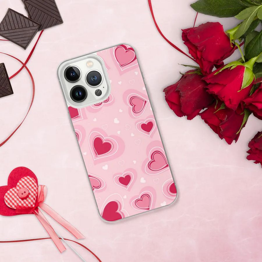 Lovely Hearts iPhone Case product image (35)