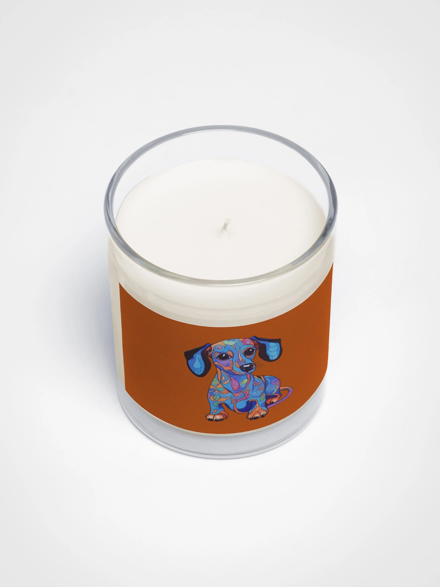 Psychedelic Dachshund #1 - Soy Candle product image (4)