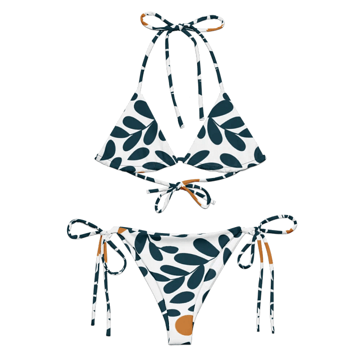 All-Over Print String Bikini - Nature Green product image (2)