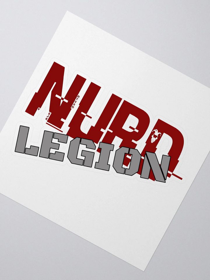 NurdLegion - Stencil Sticker product image (6)