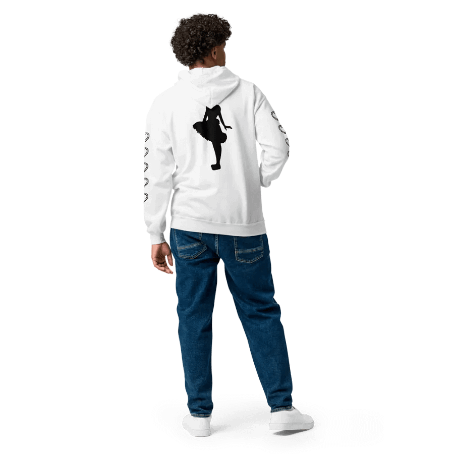 AWG Maid Dress Zip Hoodie (White) product image (10)