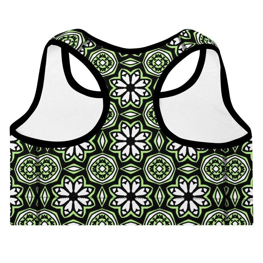 Agender Abstract (1) - Padded Sports Bra product image (4)