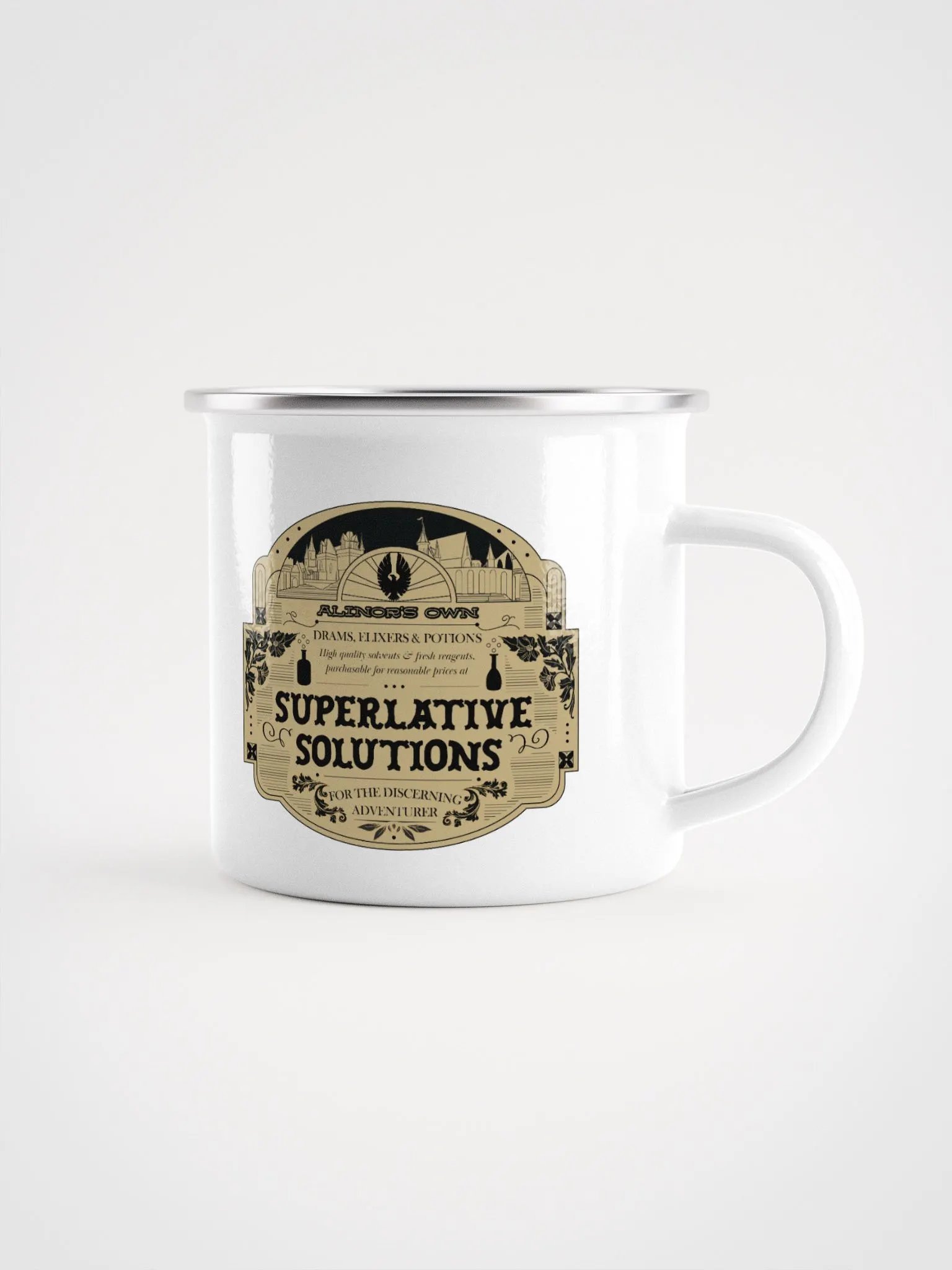 Alinor Apothecary Vintage Label Mug product image (1)