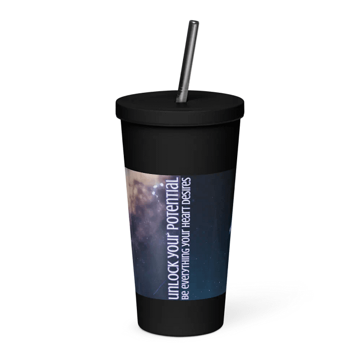 DO IT ALL Insulated Tumbler with a Straw product image (2)
